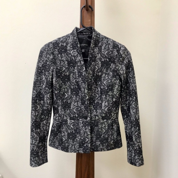 Banana Republic Jackets & Blazers - Banana Republic Black Lace Blazer-Size 00P